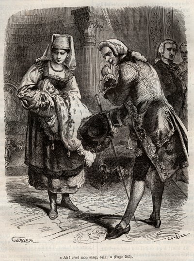 El nacimiento de Louise Auguste, duquesa de Augustenborg de Henry de Kock