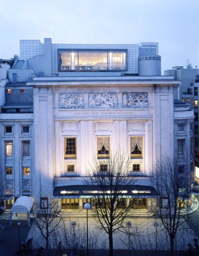 Teatro de los Campos Elíseos (Campos Elíseos) de Henry van de Perret Auguste (1874 1954) & Perret Gustave (1876 1952) Velde