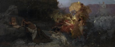 La tentación de San Jerónimo de Henryk Siemiradzki