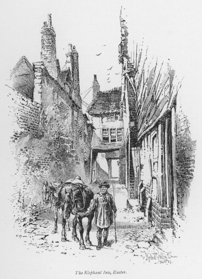 Conducción: La Posada del Elefante, Exeter de Herbert (after) Railton