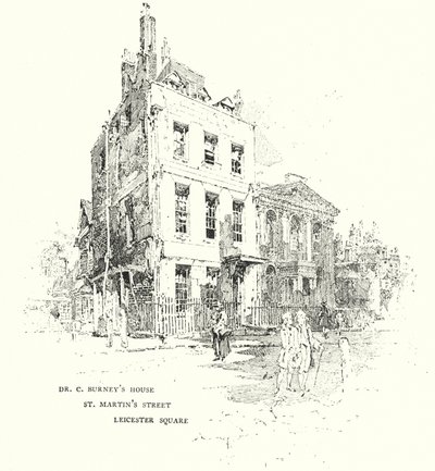 Casa del Dr. Charles Burney, St Martin