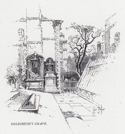 Tumba de Goldsmith de Herbert (after) Railton
