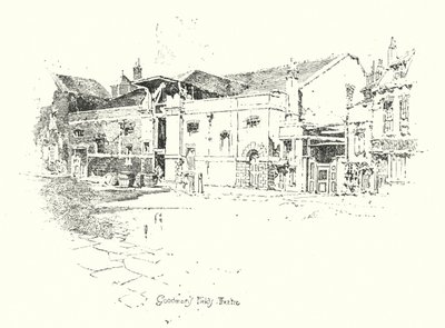 Teatro de Goodman’s Fields, Londres de Herbert (after) Railton