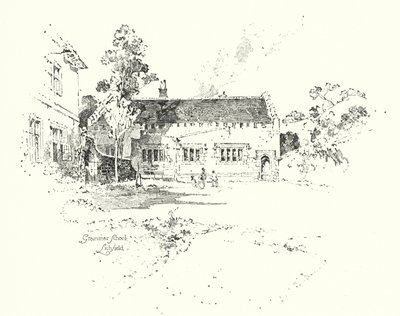 Escuela de Gramática, Lichfield, donde el Dr. Johnson fue a la escuela de Herbert (after) Railton