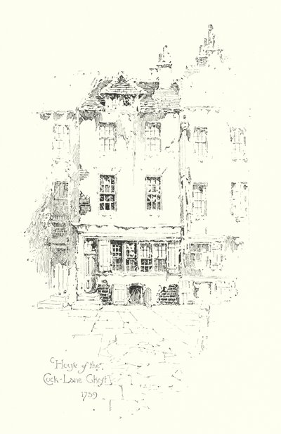 Casa del Fantasma de Cock Lane de Herbert (after) Railton