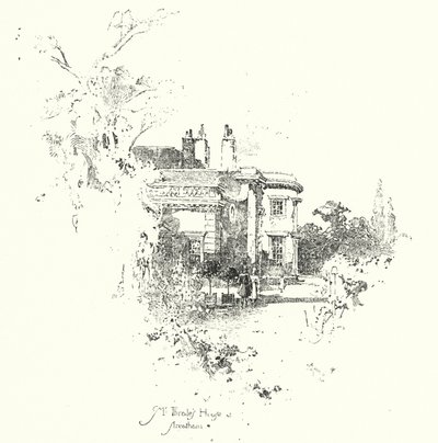 Casa de la Sra. Thrale, Streatham de Herbert (after) Railton
