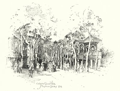 Orquesta Grand Walk, jardines de Marylebone de Herbert (after) Railton
