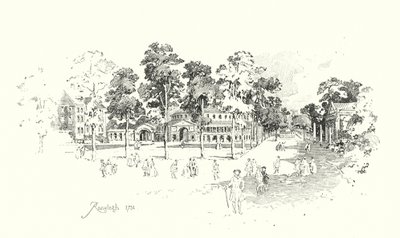 Jardines de Ranelagh, Londres de Herbert (after) Railton