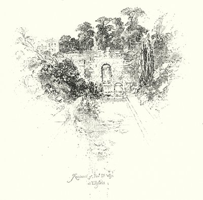 Residencia del reverendo Dr. Wise, en Ellsfield de Herbert (after) Railton
