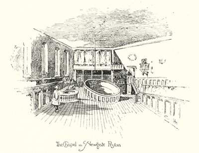 La capilla, prisión de Newgate, Londres de Herbert (after) Railton