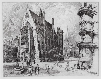 La Biblioteca, Middle Temple de Herbert (after) Railton