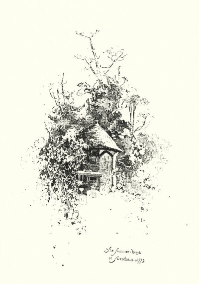 La Casa de Verano, en Streatham, en 1773 de Herbert (after) Railton