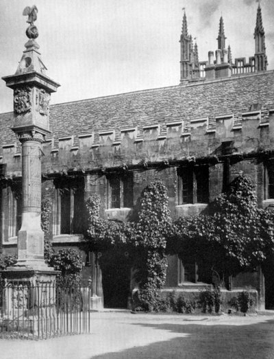 Reloj de sol, Corpus Christi College, Oxford, Oxfordshire de Herbert Felton
