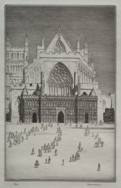 Catedral de Exeter de Herbert Gordon Warlow