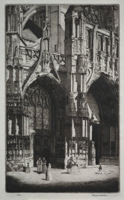 Notre Dame de Caudebec, Francia de Herbert Gordon Warlow