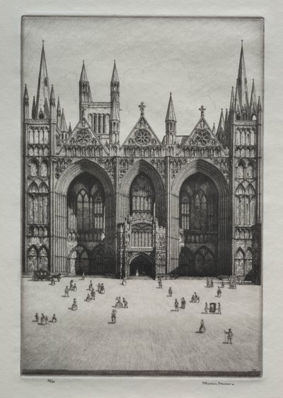 Catedral de Peterborough de Herbert Gordon Warlow