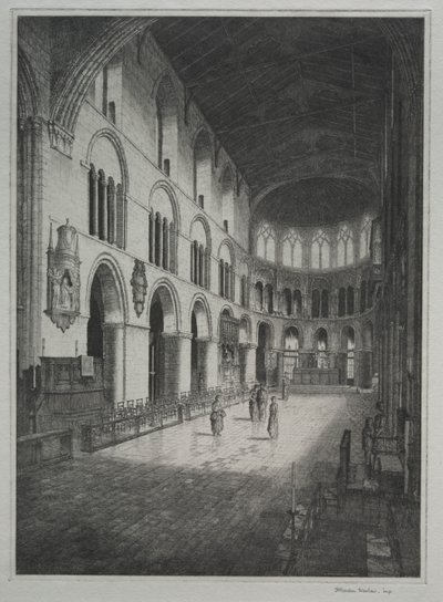 Iglesia de San Bartolomé, Interior de Herbert Gordon Warlow