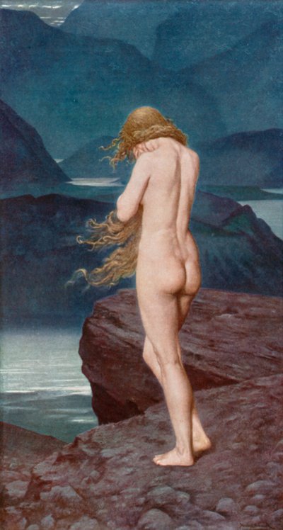 Eva en el exilio de Herbert Gustave after Schmalz