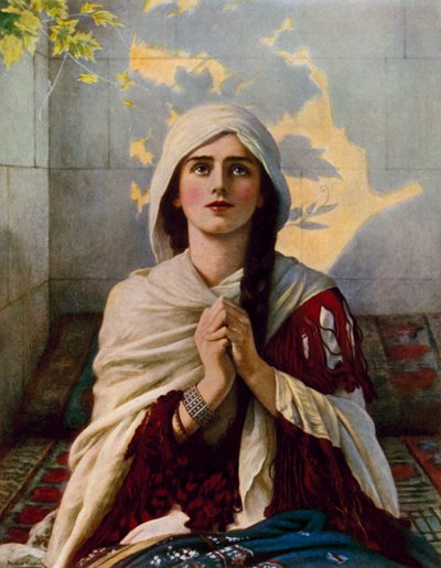 La hija de Jairo de Herbert Gustave after Schmalz