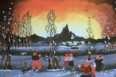 Valle de Invierno de Herbert Hofer
