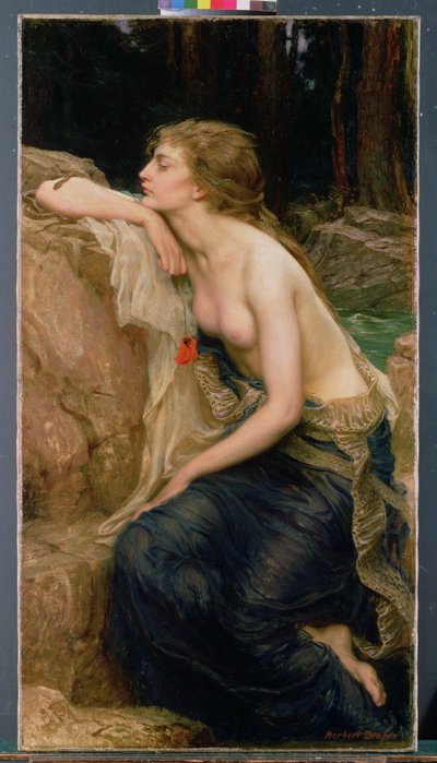 Lamia, c.1909 de Herbert James Draper