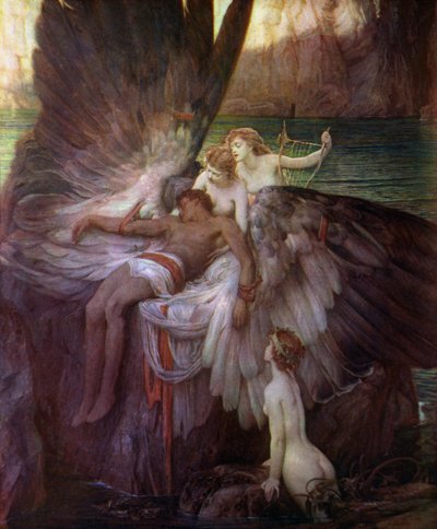 El lamento por Ícaro de Herbert James Draper