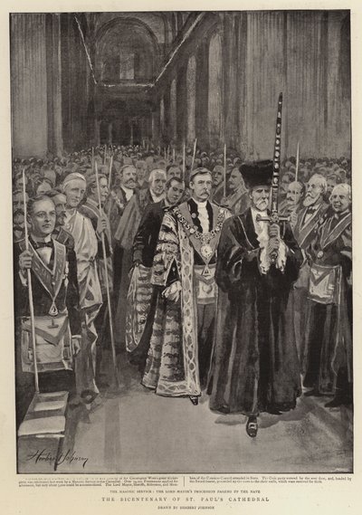 El bicentenario de la Catedral de San Pablo de Herbert Johnson