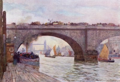 Un Arco del Puente de Londres de Herbert Menzies (after) Marshall
