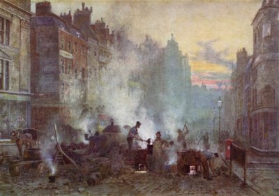 Asfaltado en el Strand de Herbert Menzies (after) Marshall