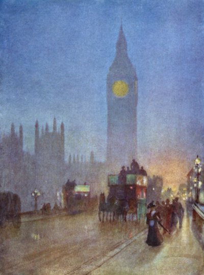 En el Puente de Westminster de Herbert Menzies (after) Marshall
