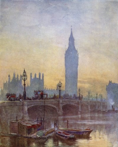 El Puente en Westminster de Herbert Menzies (after) Marshall