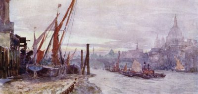 La Orilla en Southwark de Herbert Menzies (after) Marshall