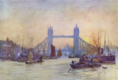 El Camino Fluvial a Londres de Herbert Menzies (after) Marshall