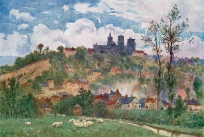 Laon, vista desde la llanura de Herbert Menzies Marshall