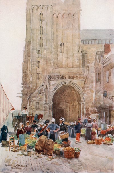 El pórtico sur de la catedral, Contances de Herbert Menzies Marshall