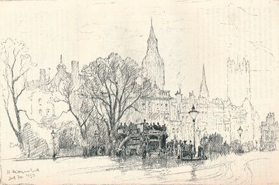 Whitehall, c1893 de Herbert Menzies Marshall