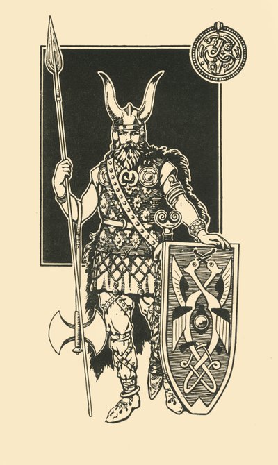 Un escandinavo de la Guardia Varega, 1924 de Herbert Norris