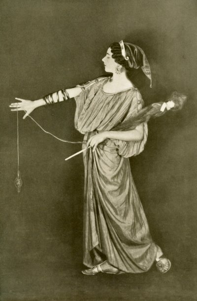 Una mujer del pueblo, siglo V a.C., 1924 de Herbert Norris