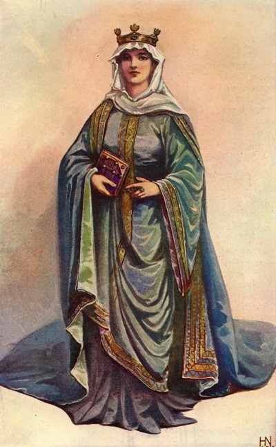 Una Reina Anglo-Sajona de Herbert Norris