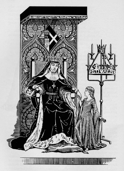 Duquesa de York y Princesa Margarita de Clarence, c1926 de Herbert Norris