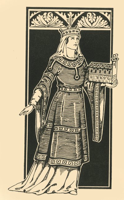 La Emperatriz Cunigunda, 1002-1024, 1924 de Herbert Norris