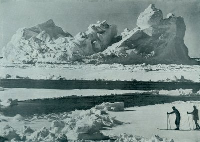 Un iceberg rompiéndose en el pack, c1910-1913, 1913 de Herbert Ponting