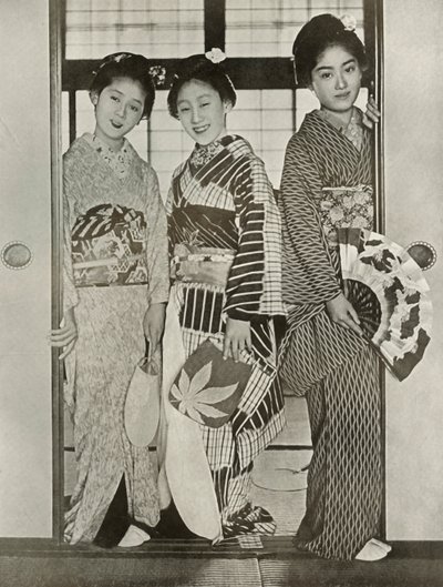 Geisha de Herbert Ponting