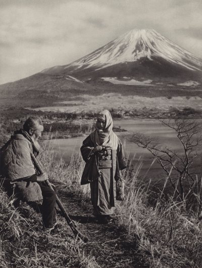 Japón en la década de 1920: Fuji, la montaña más sagrada de Japón de Herbert Ponting