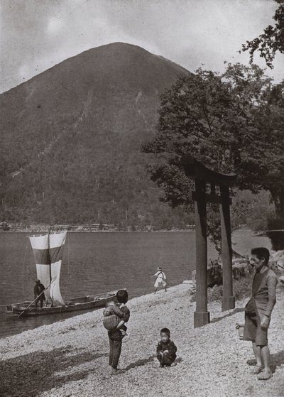Nantai-zan y el lago Chuzenji de Herbert Ponting