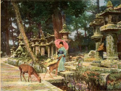 Nara, el Corazón del Viejo Japón, 1910 de Herbert Ponting