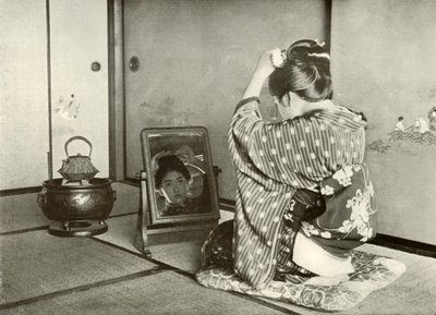 Preparándose para el día, 1910 de Herbert Ponting