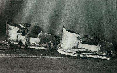 Zapatos de esquí para usar con Finnesko de Herbert Ponting