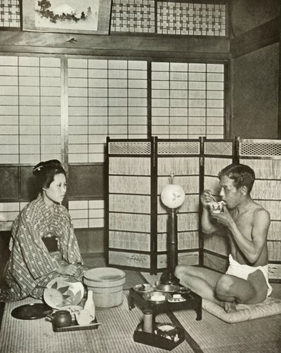 Negligé de verano en Kumamoto, 1910 de Herbert Ponting