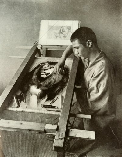 La bordadora de Herbert Ponting
